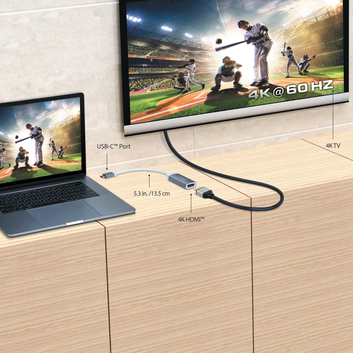 
j5create USB-C™ to 4K HDMI™ Adapter (JCA153G)