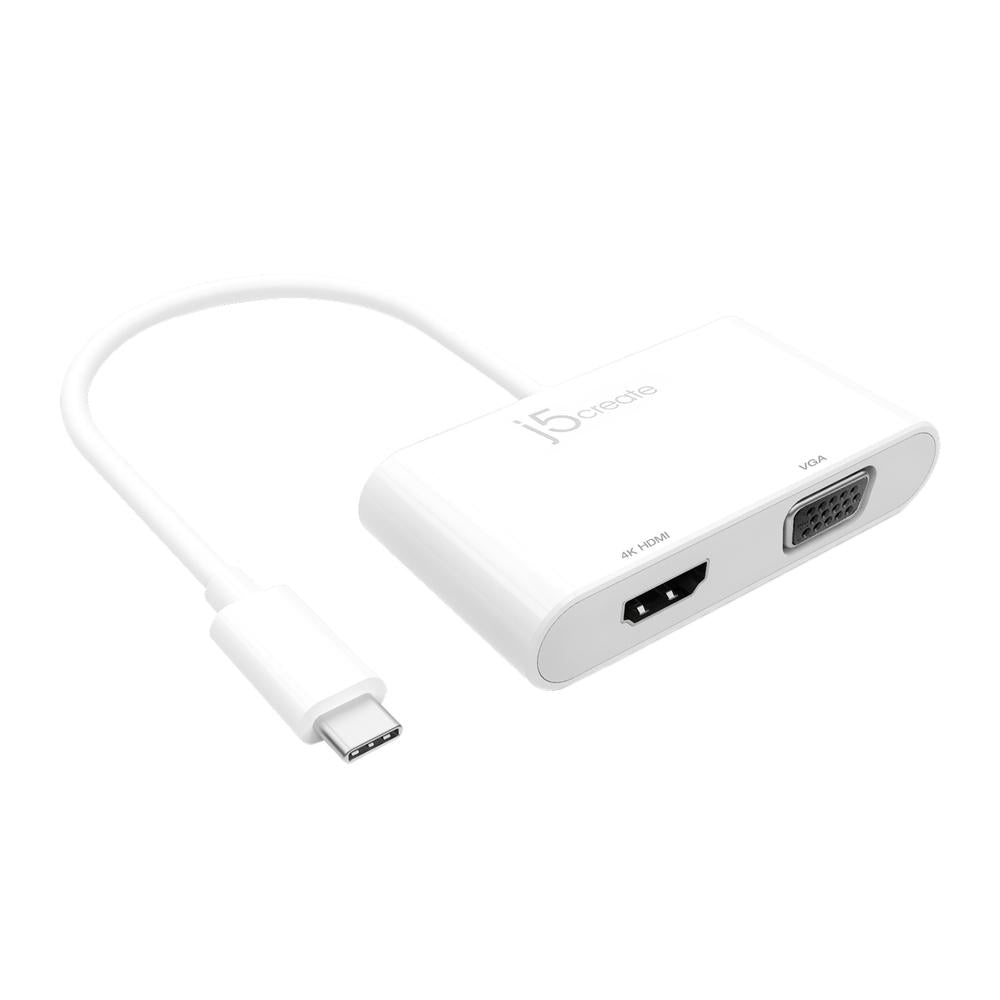 
j5create USB-C™ to VGA &amp; HDMI™ Adapter (JCA174)