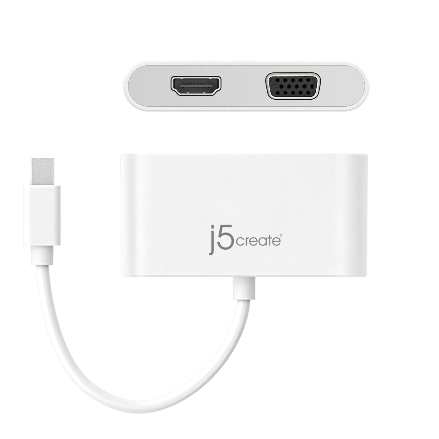 
j5create USB-C™ to VGA & HDMI™ Adapter (JCA174)