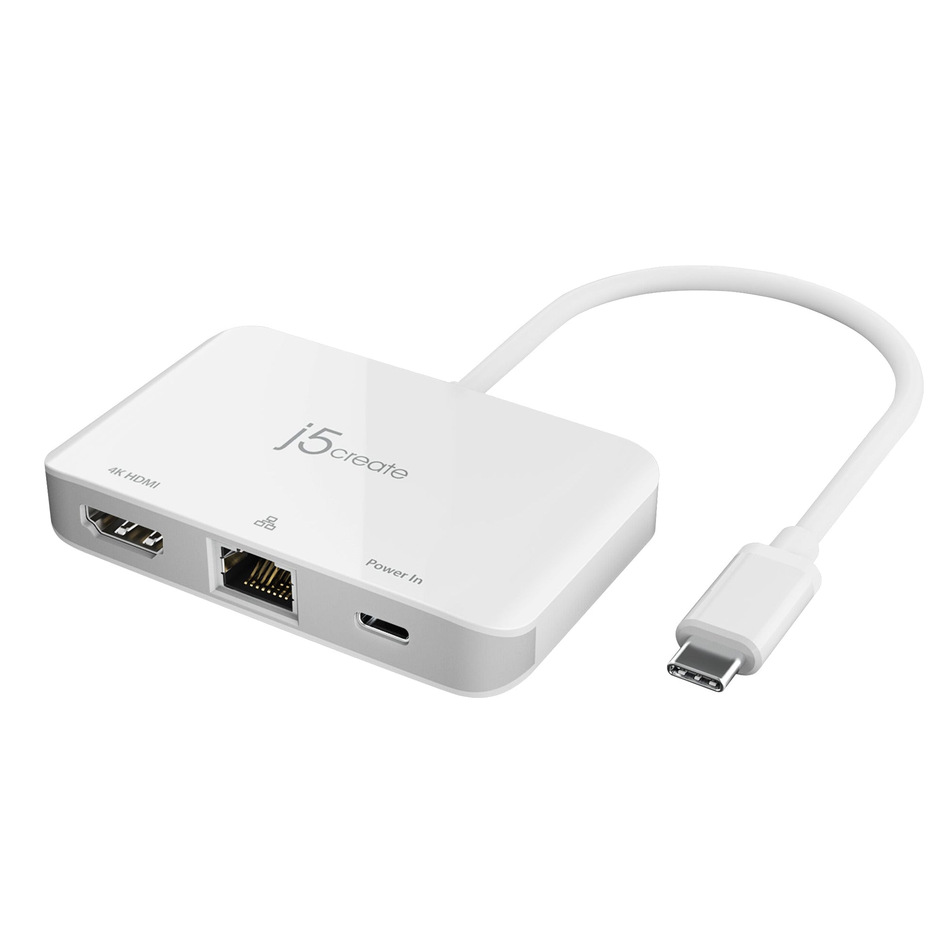 
j5create USB-C® to 4K HDMI™ Ethernet Adapter (JCA351)