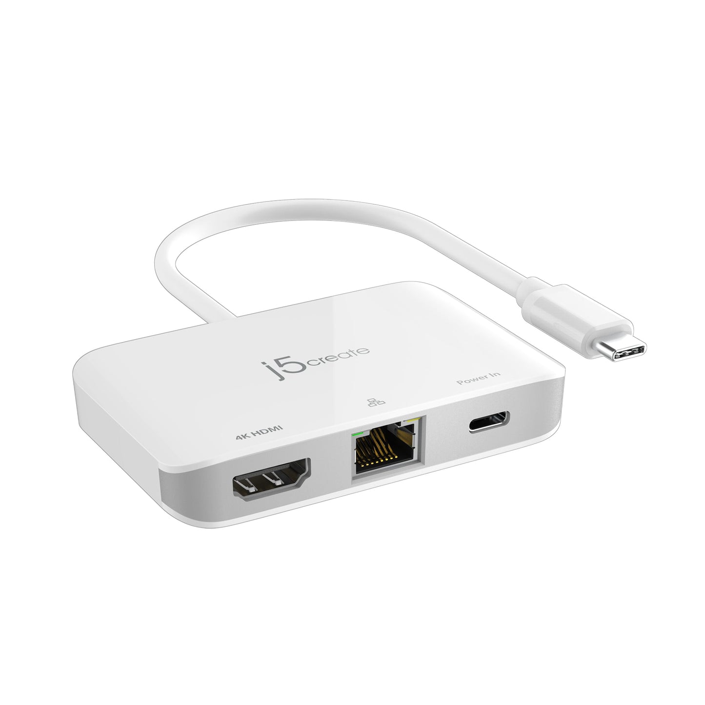
j5create USB-C® to 4K HDMI™ Ethernet Adapter (JCA351)