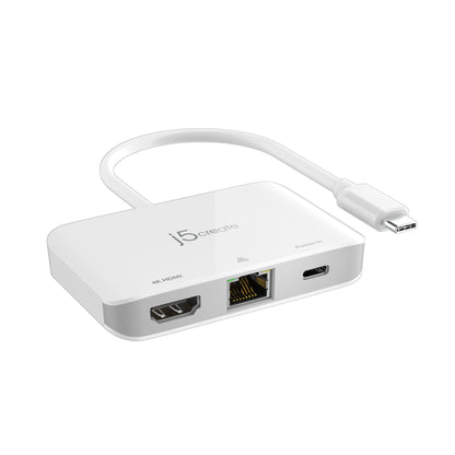 j5create USB-C® to 4K HDMI™ Ethernet Adapter (JCA351)