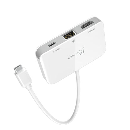 j5create USB-C® to 4K HDMI™ Ethernet Adapter (JCA351)