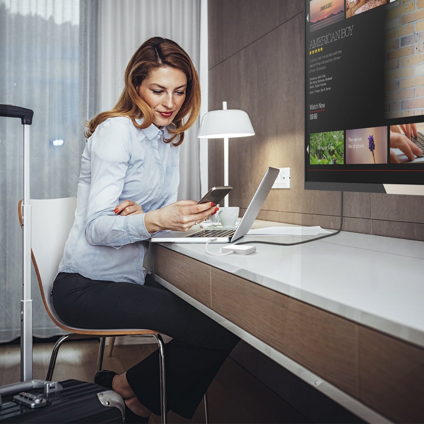 
j5create USB-C® to 4K HDMI™ Ethernet Adapter (JCA351)