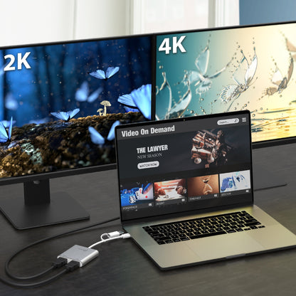 j5create USB-C® to Dual HDMI™ Multi-Monitor Adapter (JCA365)