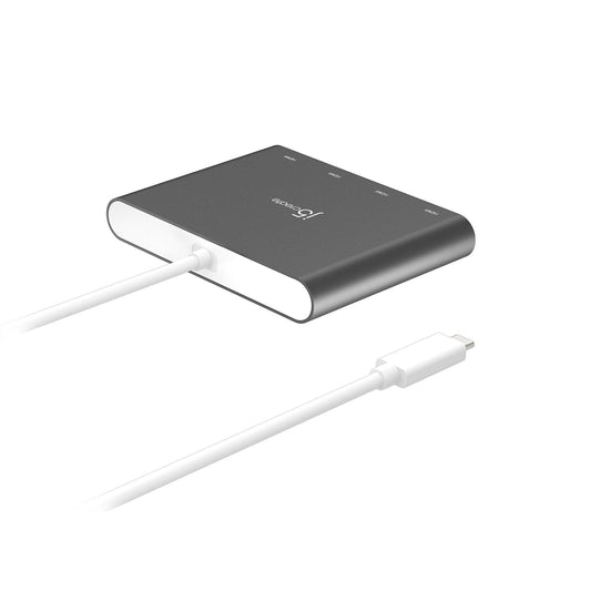 
j5create USB-C™ to 4-Port HDMI™ Multi-Monitor Adapter (JCA366)