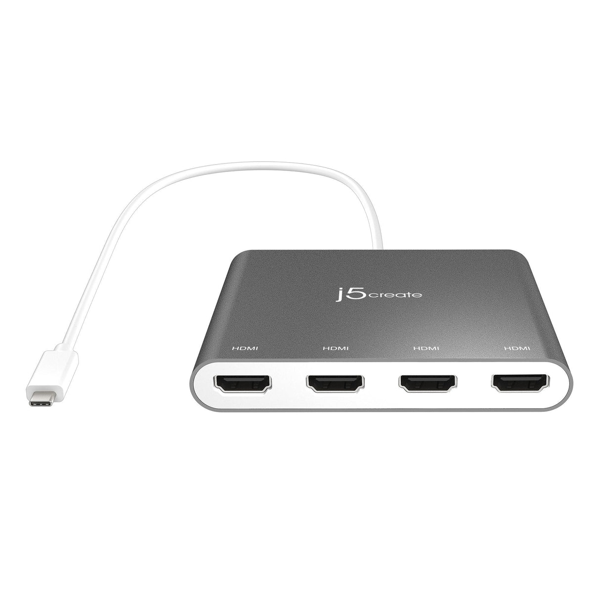 
j5create USB-C™ to 4-Port HDMI™ Multi-Monitor Adapter (JCA366)