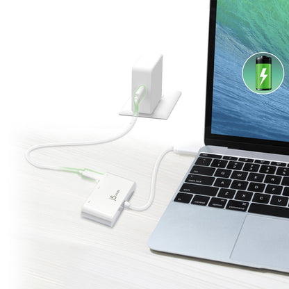 j5create USB-C® to HDMI™ & USB™ 3.0 with Power Delivery (JCA379)