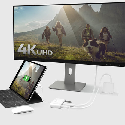 j5create USB-C® to HDMI™ & USB™ 3.0 with Power Delivery (JCA379)