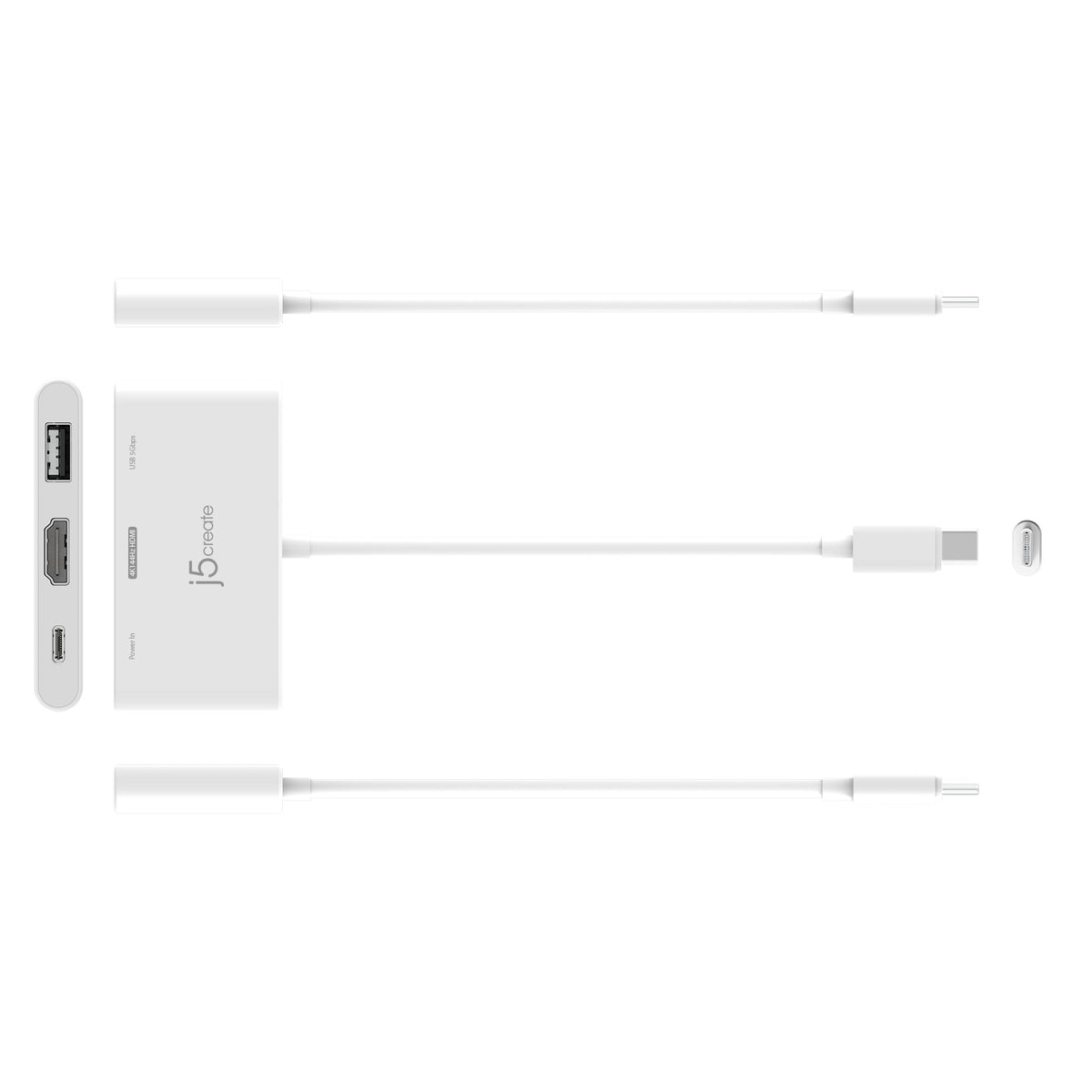 
j5create USB-C® to USB™ 10Gbps & HDMI™ 4K144Hz Adapter (JCA399G)