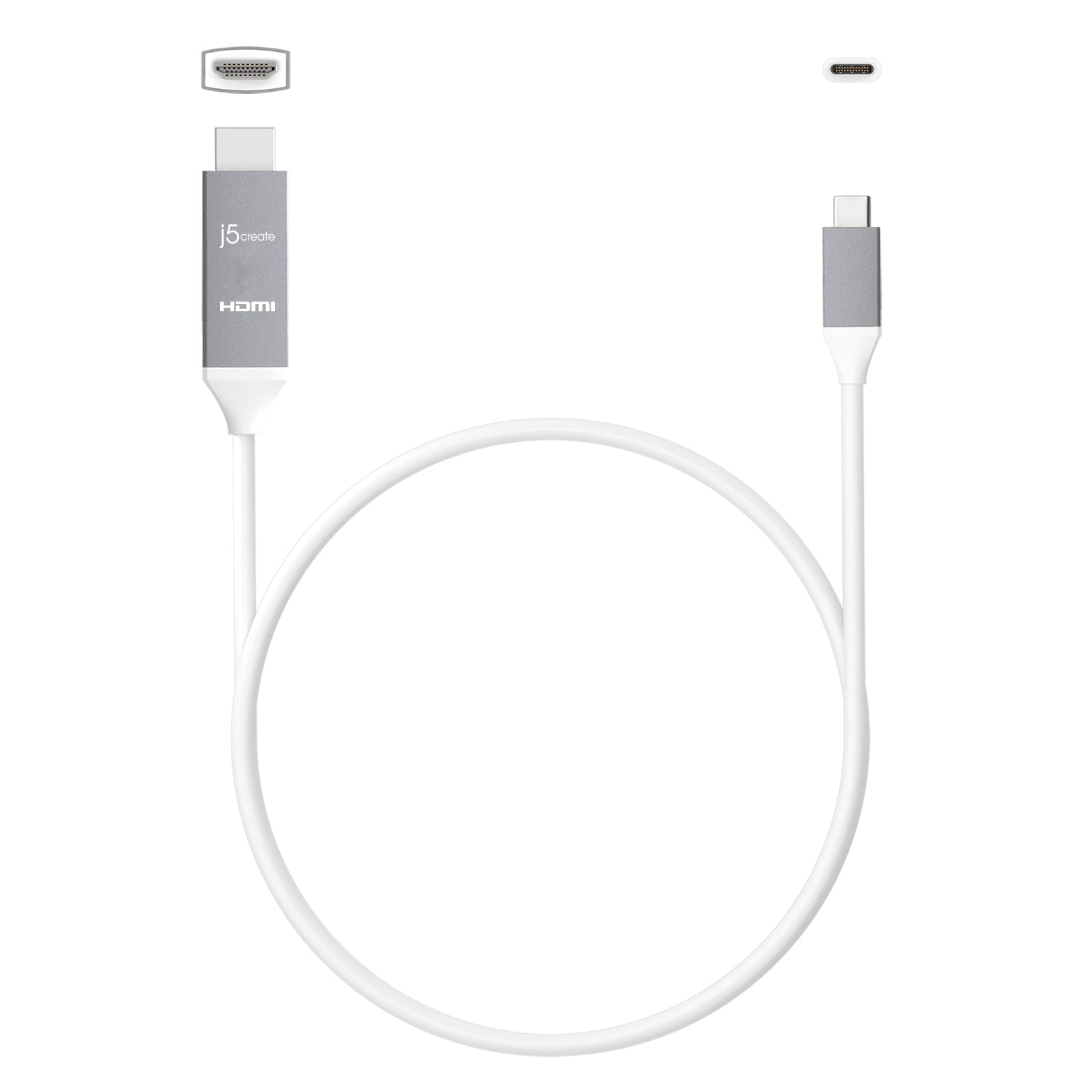 
j5create USB-C™ to 4K HDMI™ Cable (JCC153G)