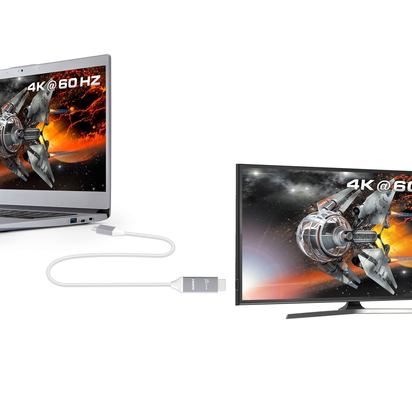 
j5create USB-C™ to 4K HDMI™ Cable (JCC153G)