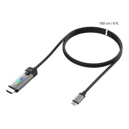 j5create USB-C® to HDMI™ 2.1 8K Cable (JCC157)