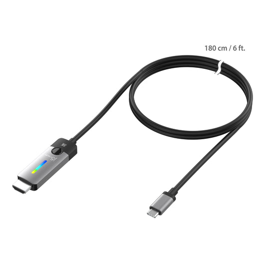 
j5create USB-C® to HDMI™ 2.1 8K Cable (JCC157)
