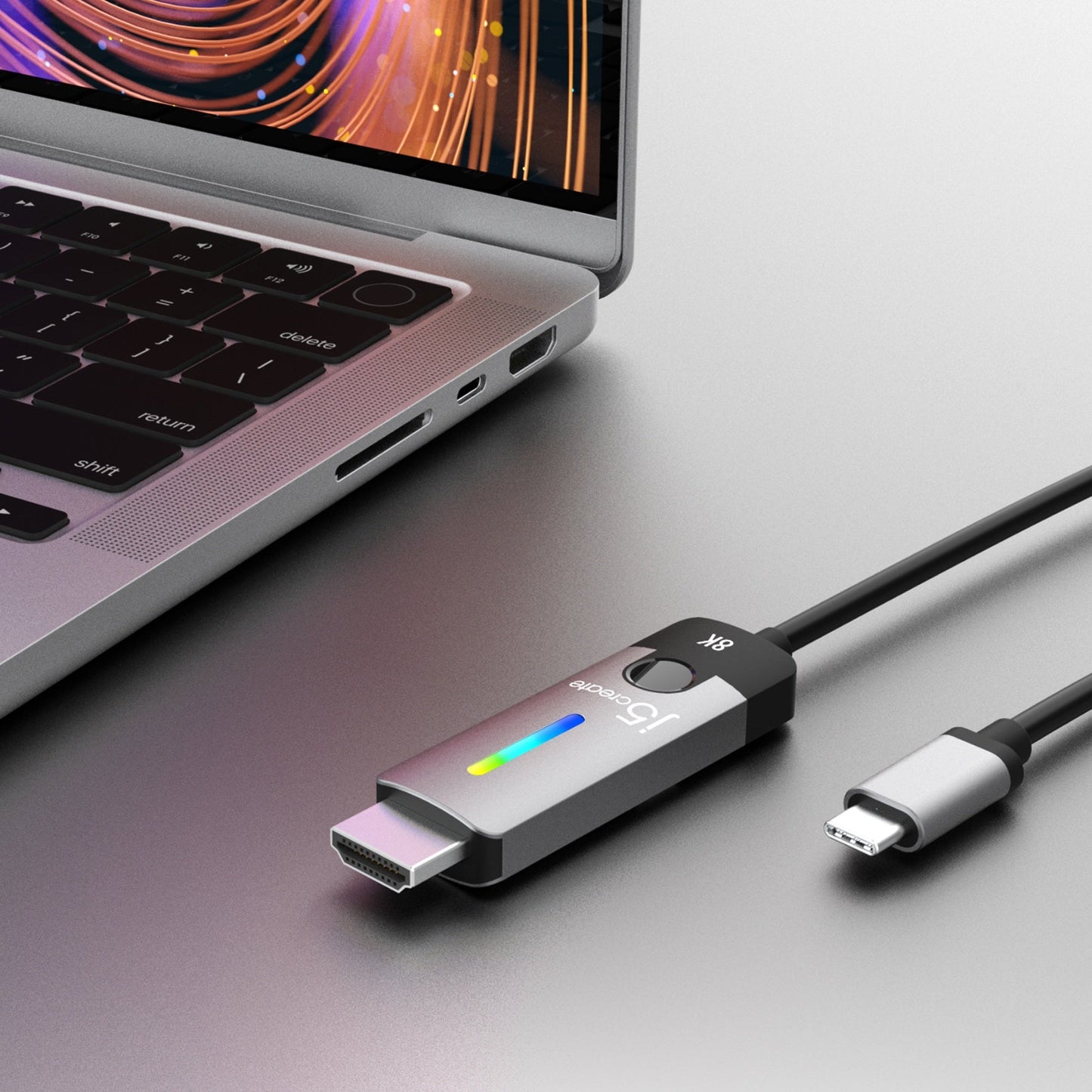 
j5create USB-C® to HDMI™ 2.1 8K Cable (JCC157)