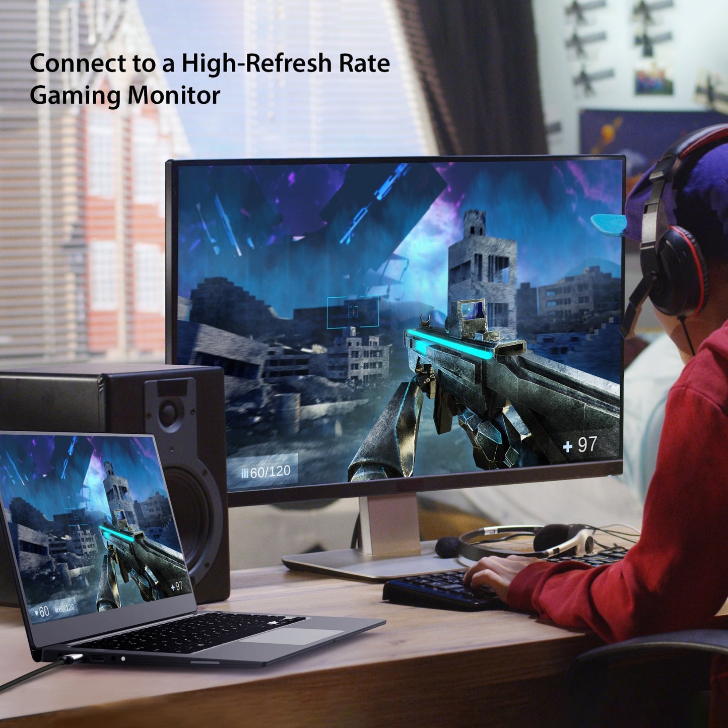 
j5create USB-C® to HDMI™ 2.1 8K Cable (JCC157)
