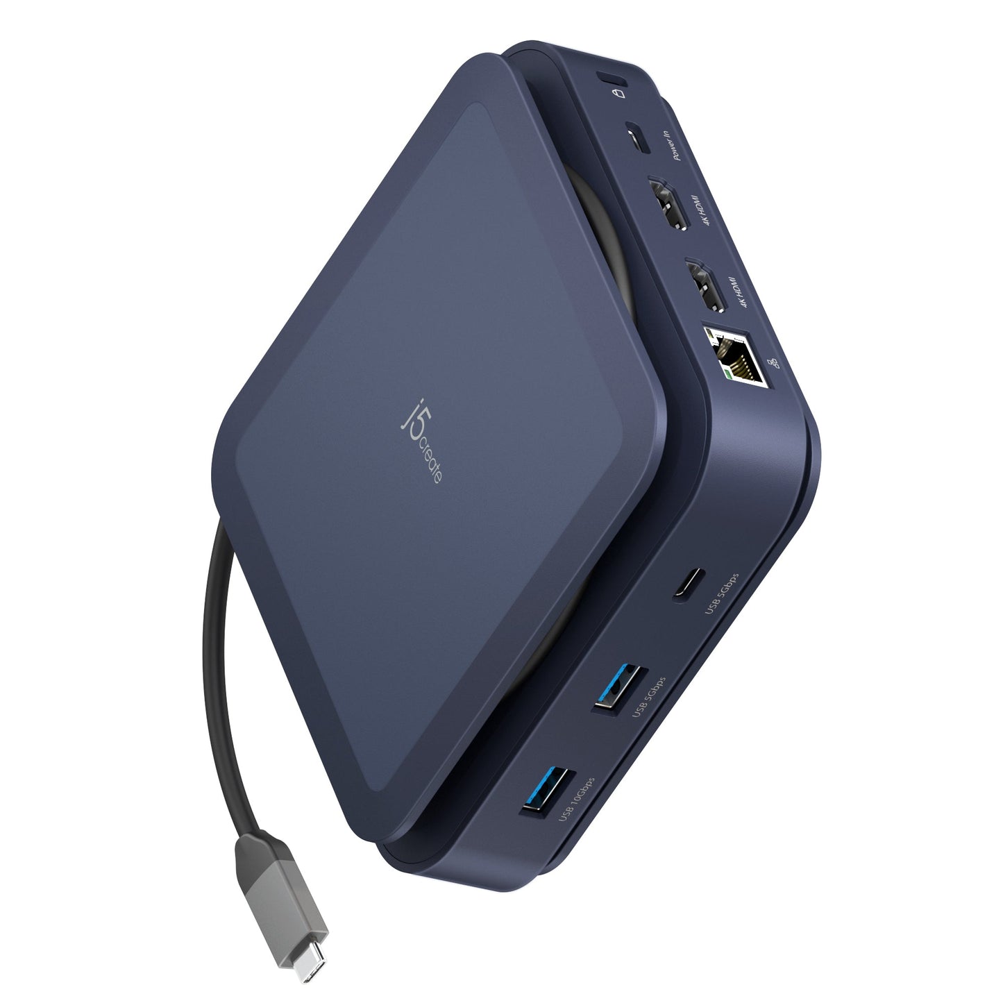 
j5create USB-C® Dual 4K HDMI™ Dock (JCD3196)