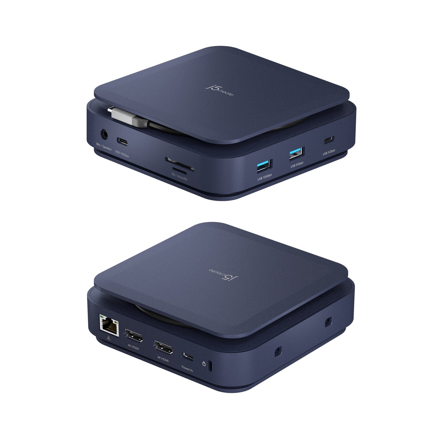 
j5create USB-C® Dual 4K HDMI™ Dock (JCD3196)
