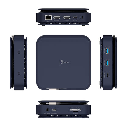 j5create USB-C® Dual 4K HDMI™ Dock (JCD3196)