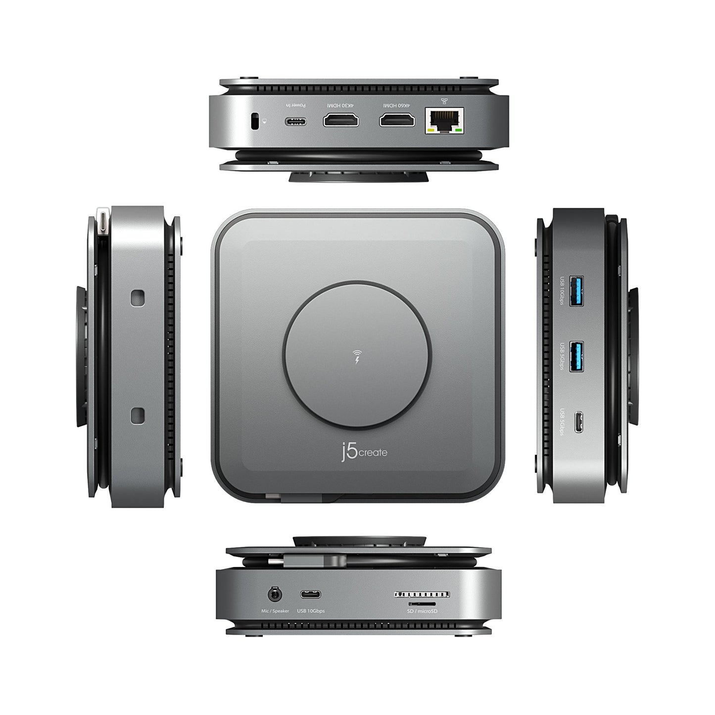 
j5create USB-C® Dock Dual 4K HDMI™ (JCD3199)