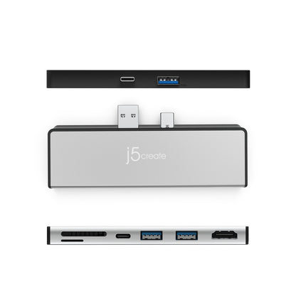 j5create ULTRADRIVEMINIDOCK™ for Surface™ Pro 7 (JCD324B)