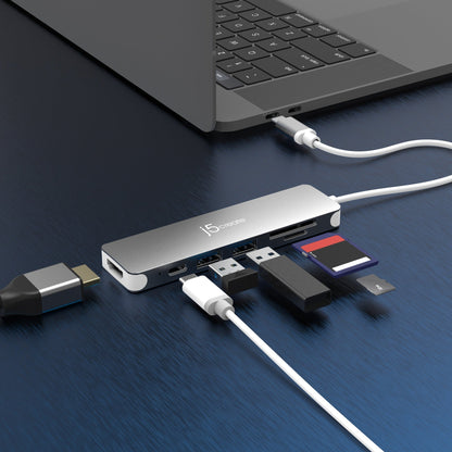 j5create USB-C® to 4K HDMI™ Multi-Port Hub (JCD353)