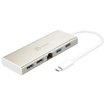 j5create USB-C™ Dual HDMI™ Mini Dock (JCD381)