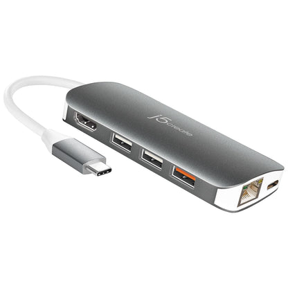 j5create USB-C™ Multi Adapter (9 Functions in 1) (JCD383)