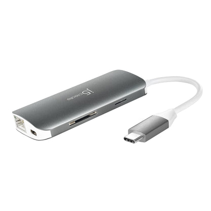 j5create USB-C™ Multi Adapter (9 Functions in 1) (JCD383)