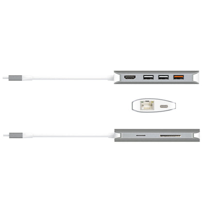 j5create USB-C™ Multi Adapter (9 Functions in 1) (JCD383)