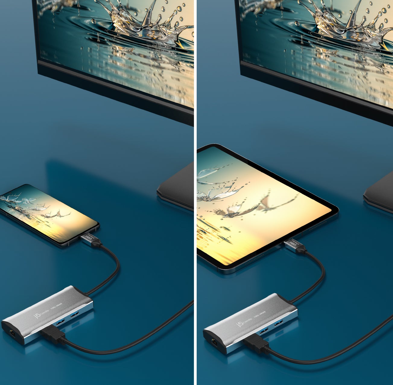 
j5create 4K60 Elite USB-C® 10Gbps Travel Dock (JCD392)