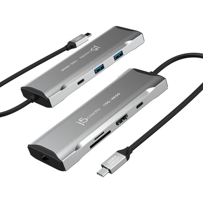 j5create 4K60 Elite USB-C® 10Gbps Mini Dock (JCD393)