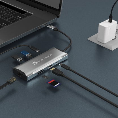 j5create 4K60 Elite USB-C® 10Gbps Mini Dock (JCD393)