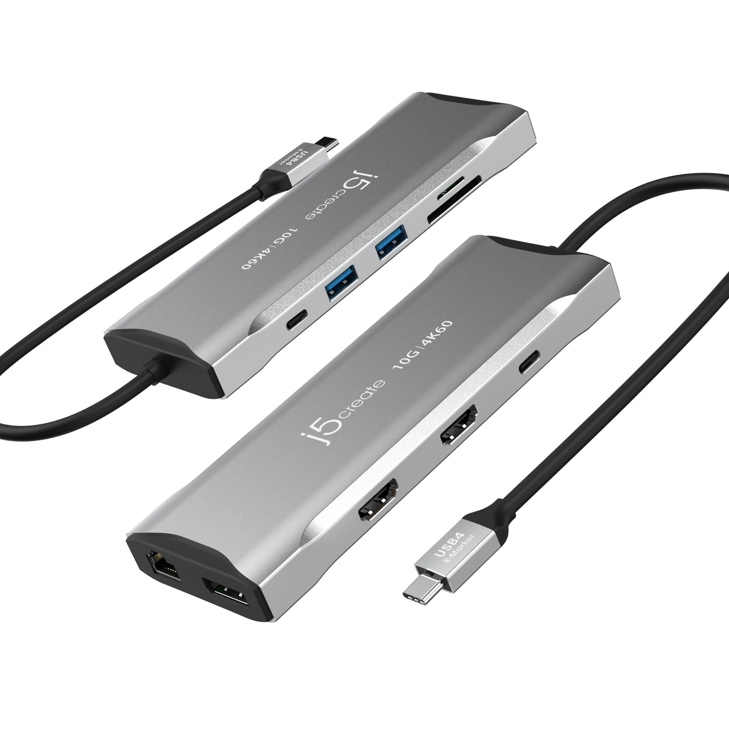 
j5create 4K60 Elite USB-C® Triple-Monitor 10Gbps Mini Dock (JCD397)