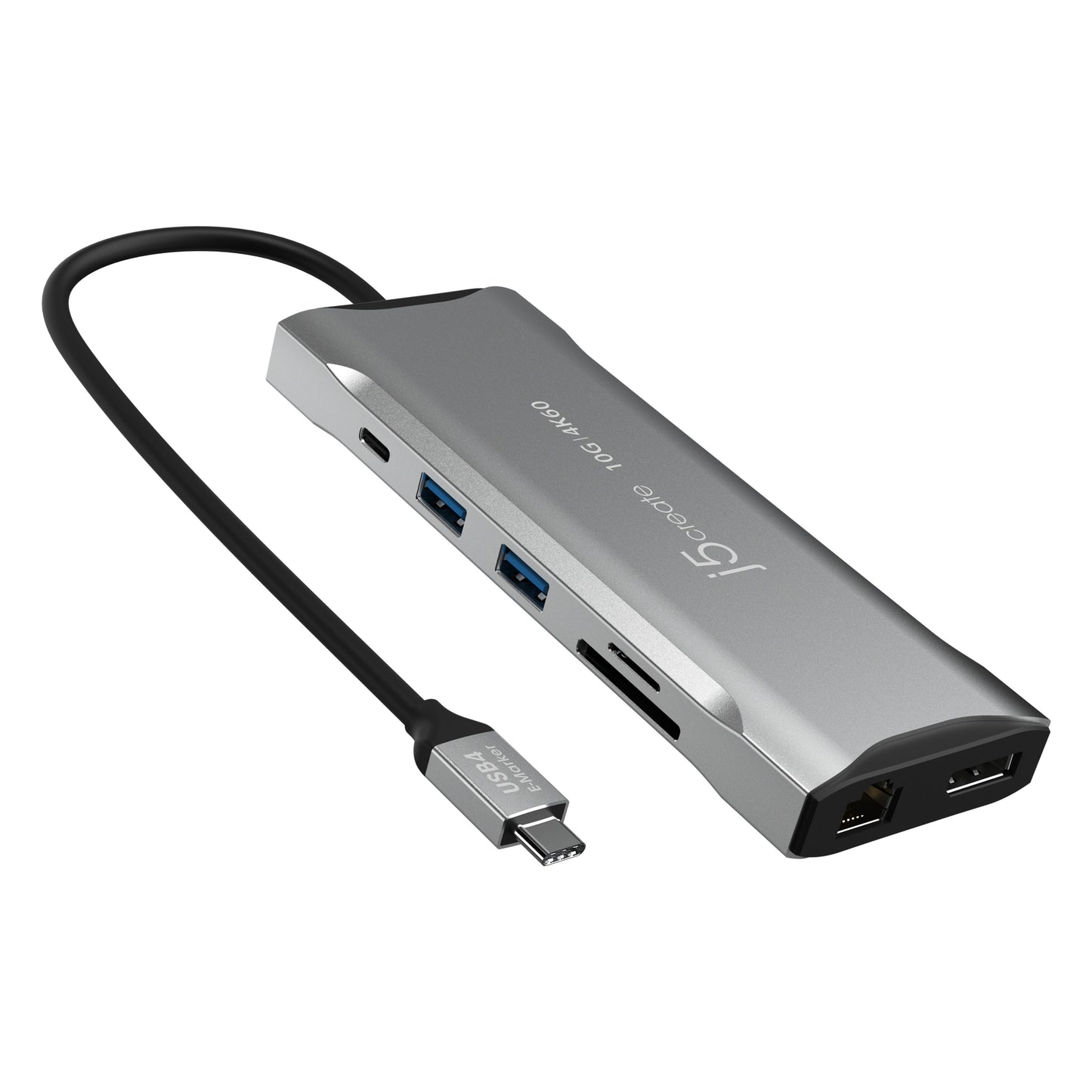 
j5create 4K60 Elite USB-C® Triple-Monitor 10Gbps Mini Dock (JCD397)