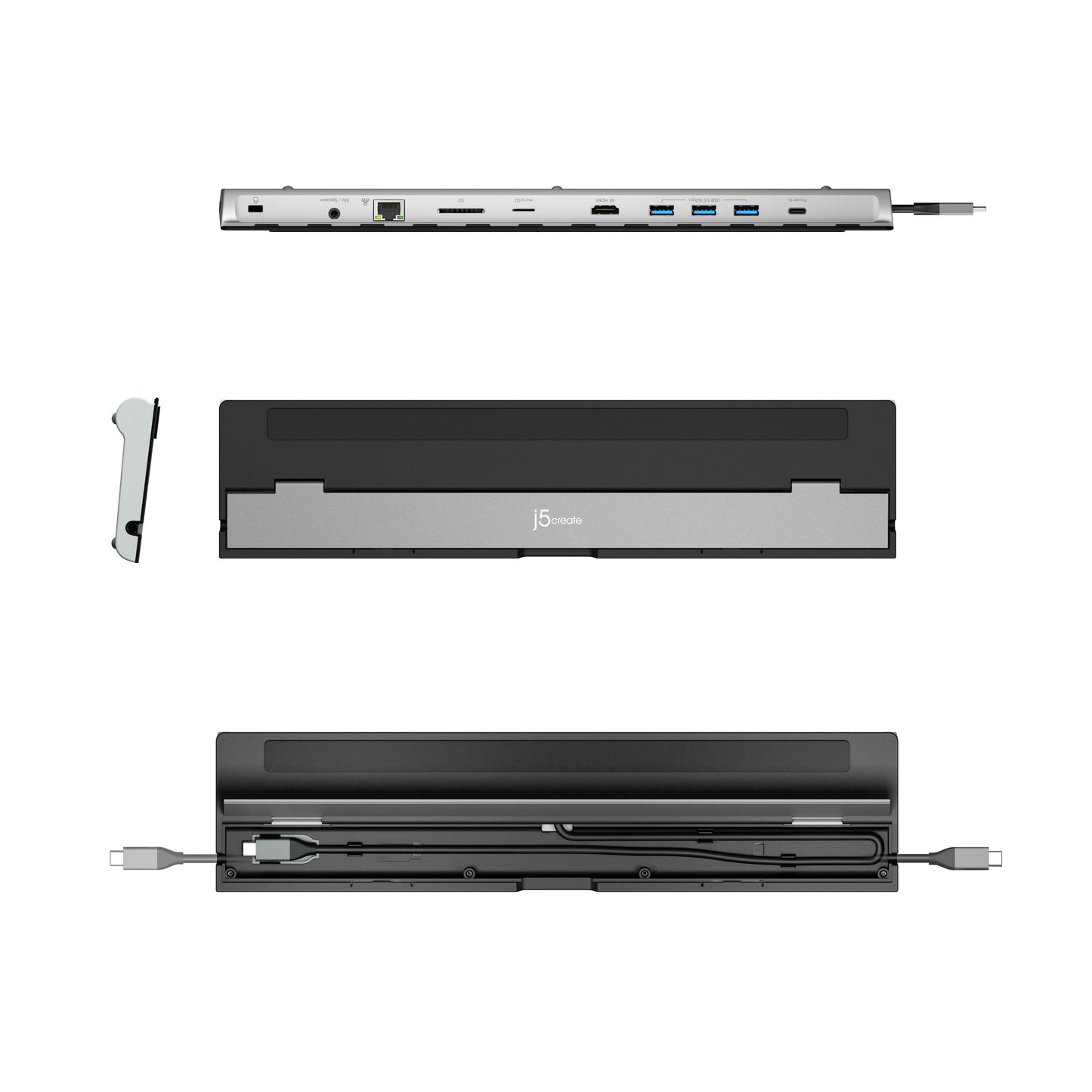
j5create USB-C® 4K HDMI™ Docking Station with Power Delivery (JCD533)