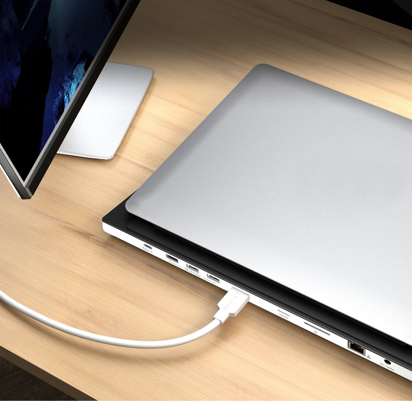 
j5create USB-C® 4K HDMI™ Docking Station with Power Delivery (JCD533)