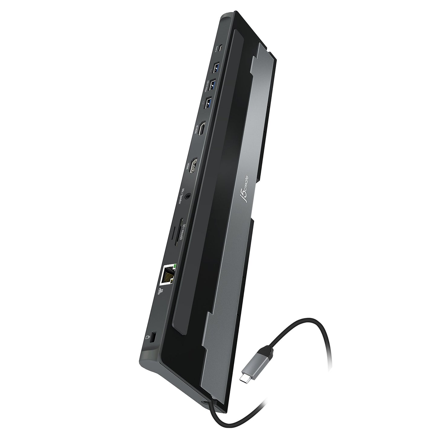 
j5create USB-C® Dual HDMI™ Docking Station (JCD542)