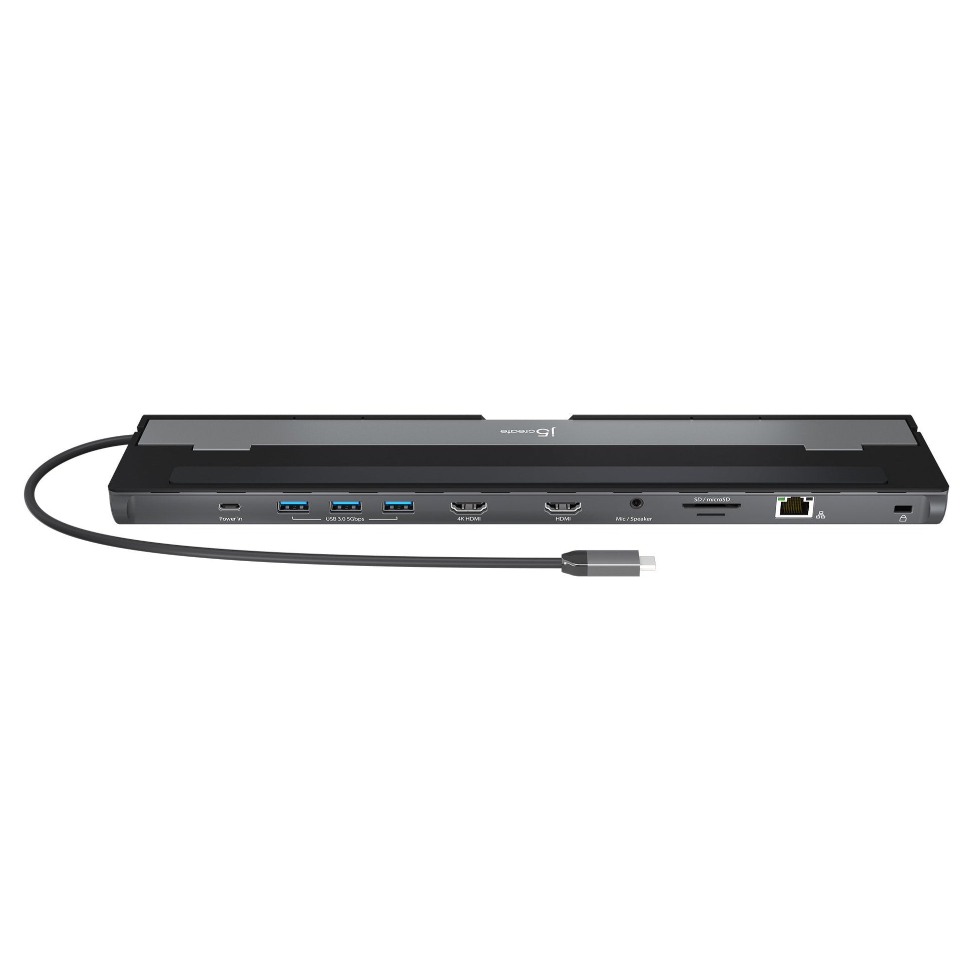 
j5create USB-C® Dual HDMI™ Docking Station (JCD542)