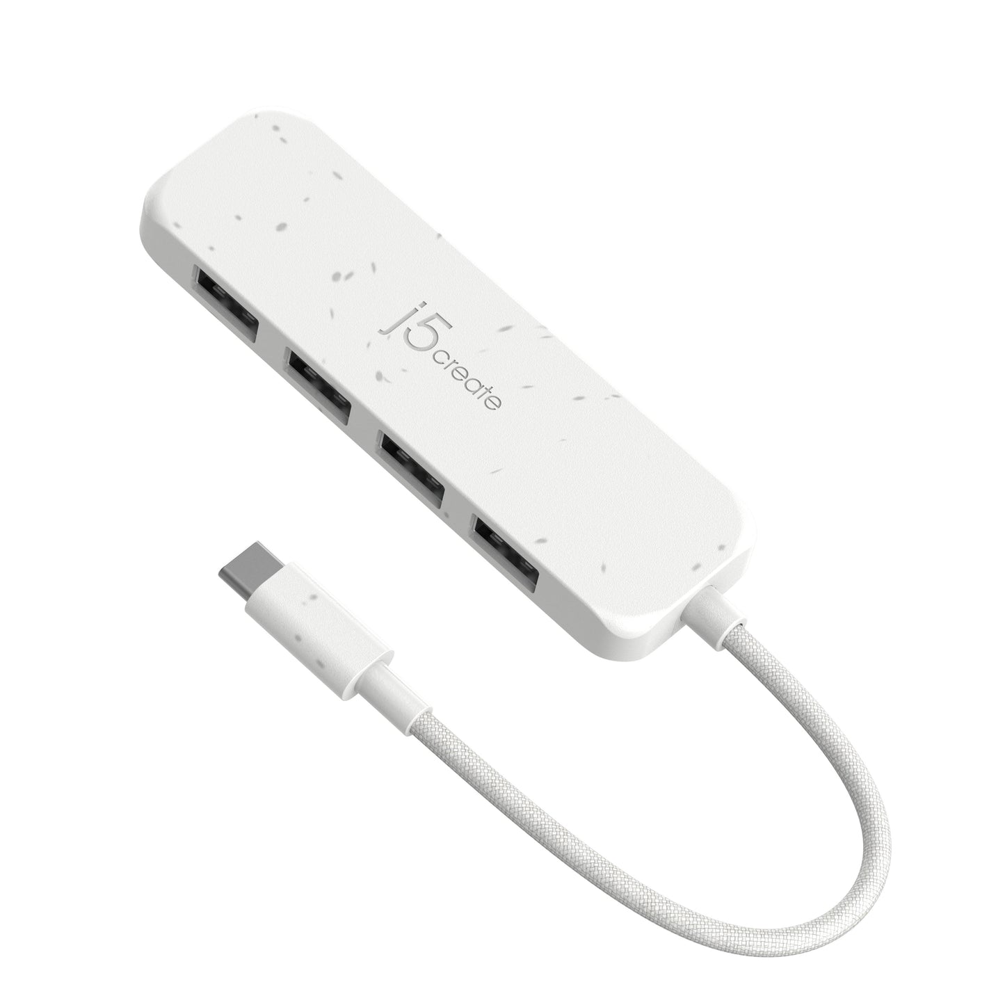 
j5create Eco-Friendly USB-C® to 4-Port Type-A Gen 2 Hub (JCH341EW)