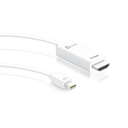 j5create mini DisplayPort™ to 4K HDMI™ Cable (JDC159)