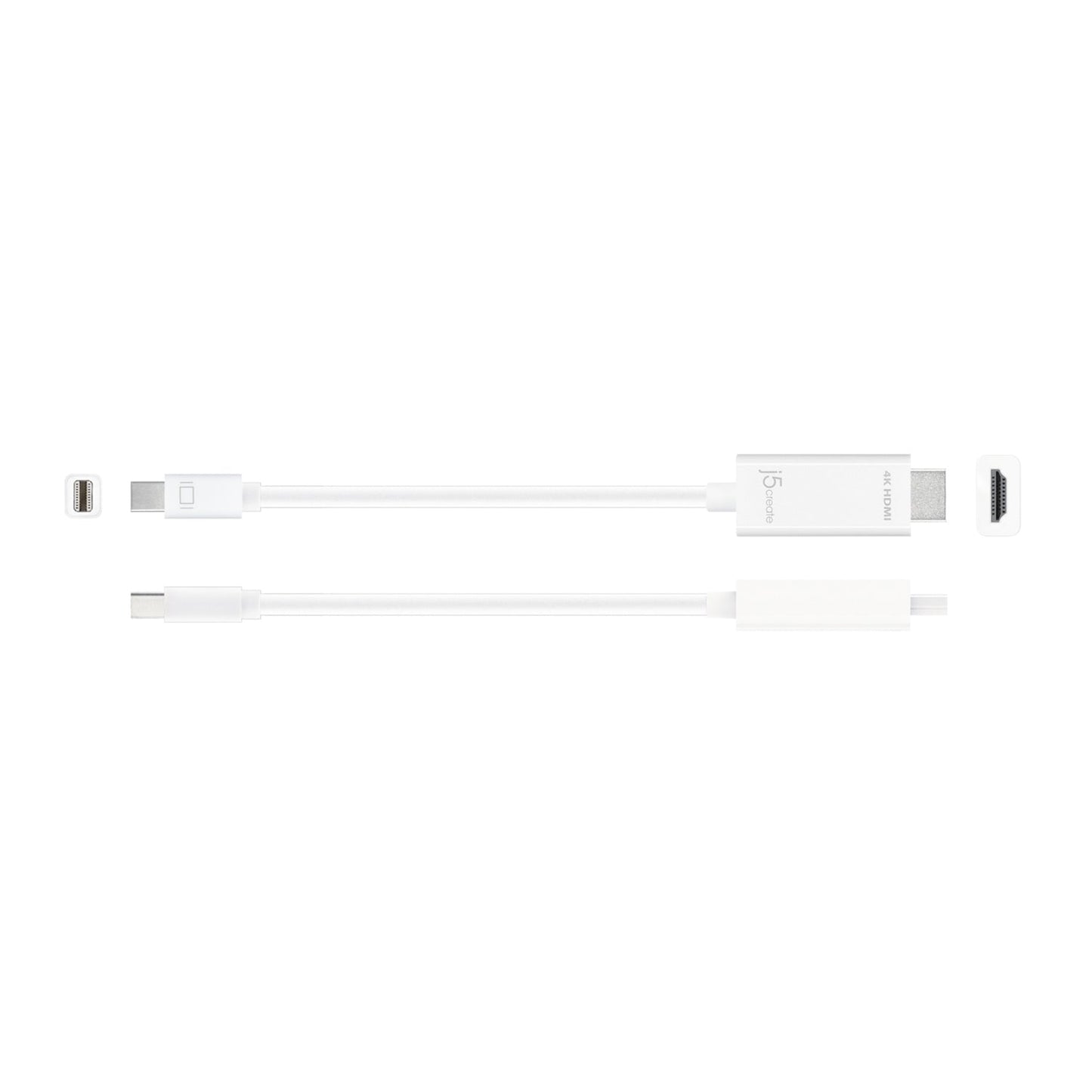 
j5create mini DisplayPort™ to 4K HDMI™ Cable (JDC159)