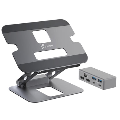 j5create Multi-Angle Dual HDMI™ Docking Stand (JTS427)