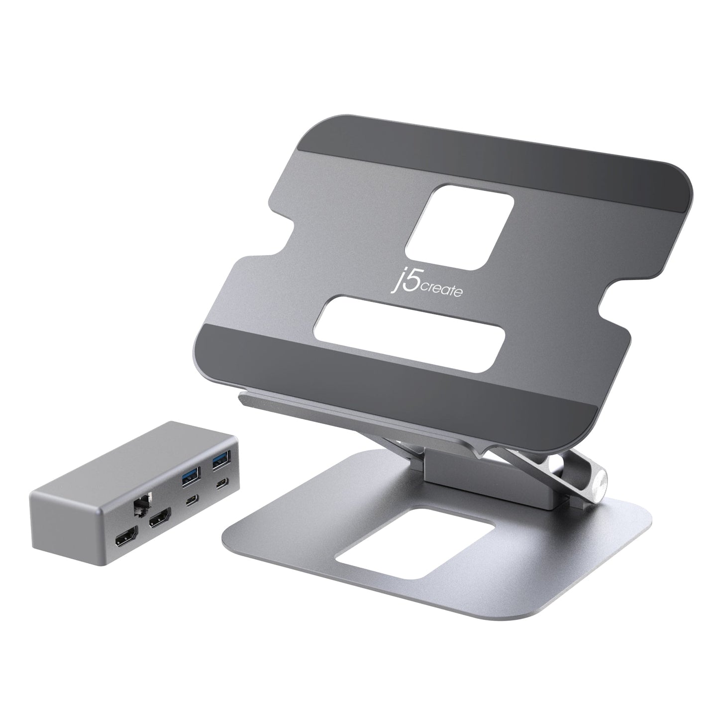 
j5create Multi-Angle Dual HDMI™ Docking Stand (JTS427)