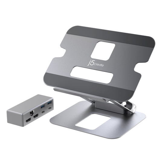 
j5create Multi-Angle Dual HDMI™ Docking Stand (JTS427)