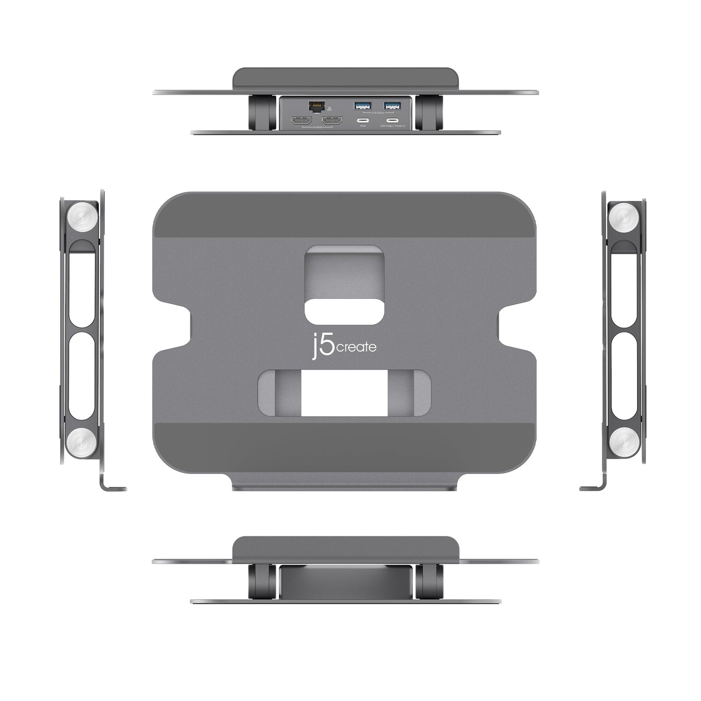 
j5create Multi-Angle Dual HDMI™ Docking Stand (JTS427)