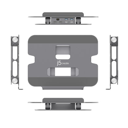 j5create Multi-Angle Dual HDMI™ Docking Stand (JTS427)