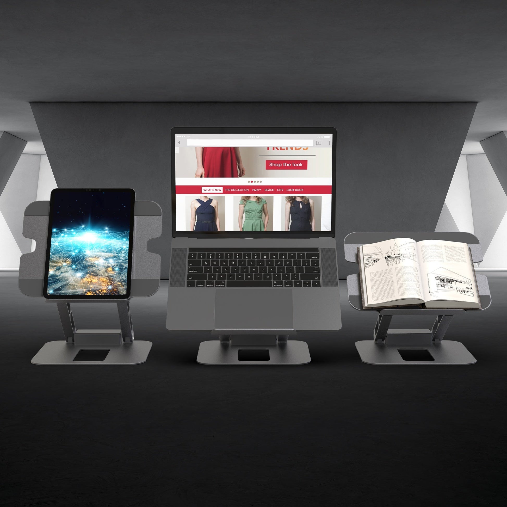 
j5create Multi-Angle Dual HDMI™ Docking Stand (JTS427)