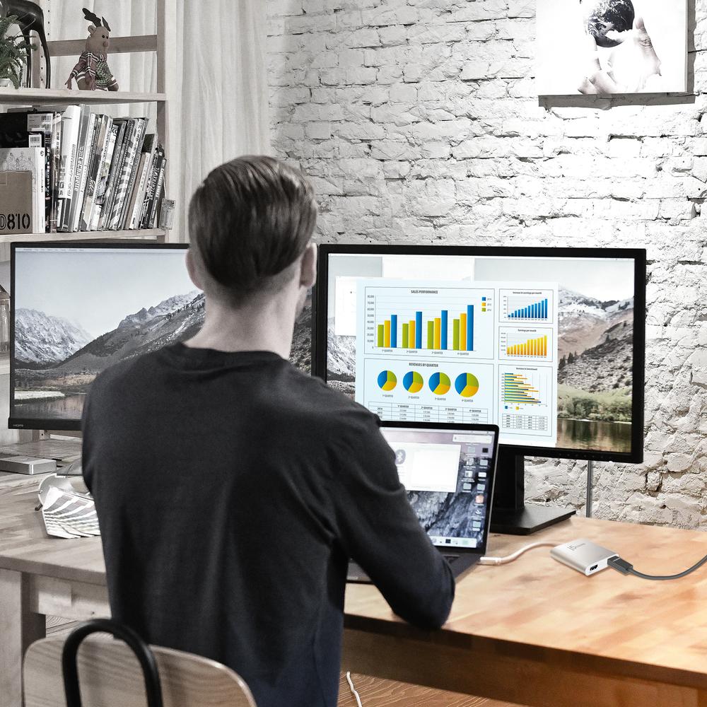 
j5create USB™ 3.0 to Dual HDMI™ Multi-Monitor Adapter (JUA365)
