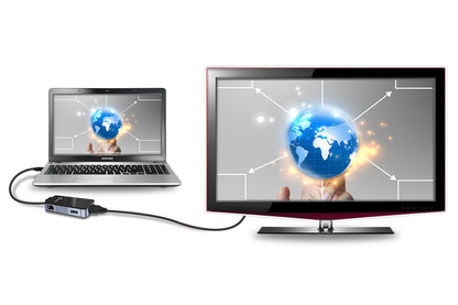 j5create USB 3.0 Multi-Adapter VGA & Gigabit Ethernet (JUA370BE)